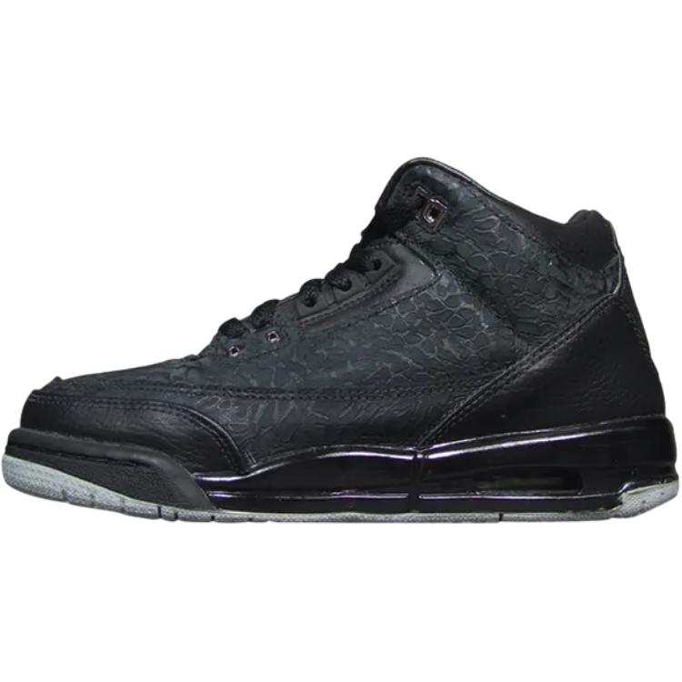 Jordan Jordan Air Jordan 3 Mid top Children's Basketball Shoes Black Teenagers