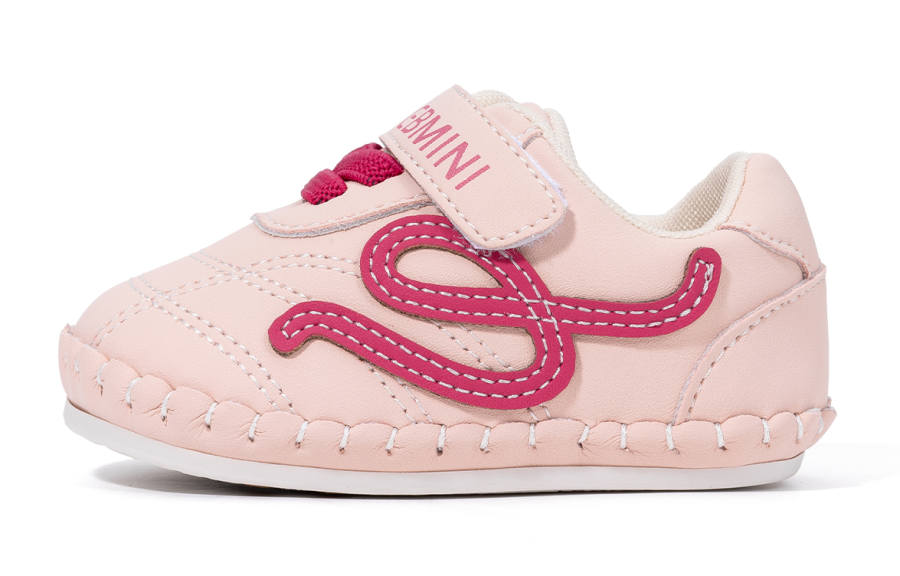 EBMINI Synthetic Leather Anti Kick Cushioning Lightweight Cushioning Low top Pre Walking Shoes & Sock Shoes