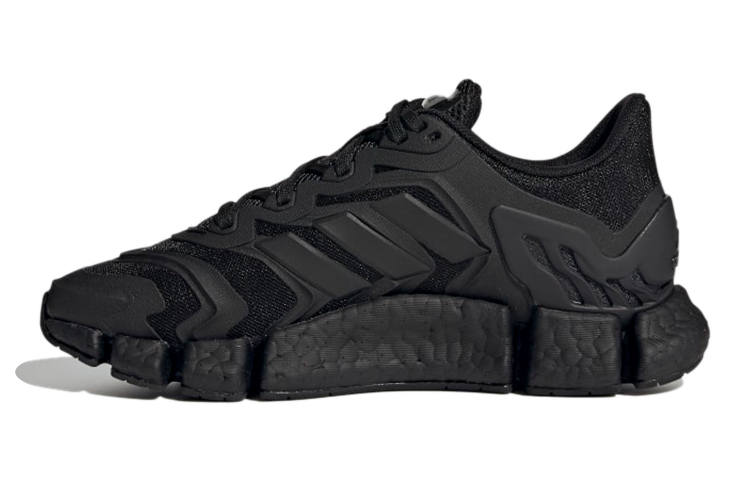 Adidas Adidas Abrasion Resistant Breathable Low top Kids' Running Shoes Black Teenagers