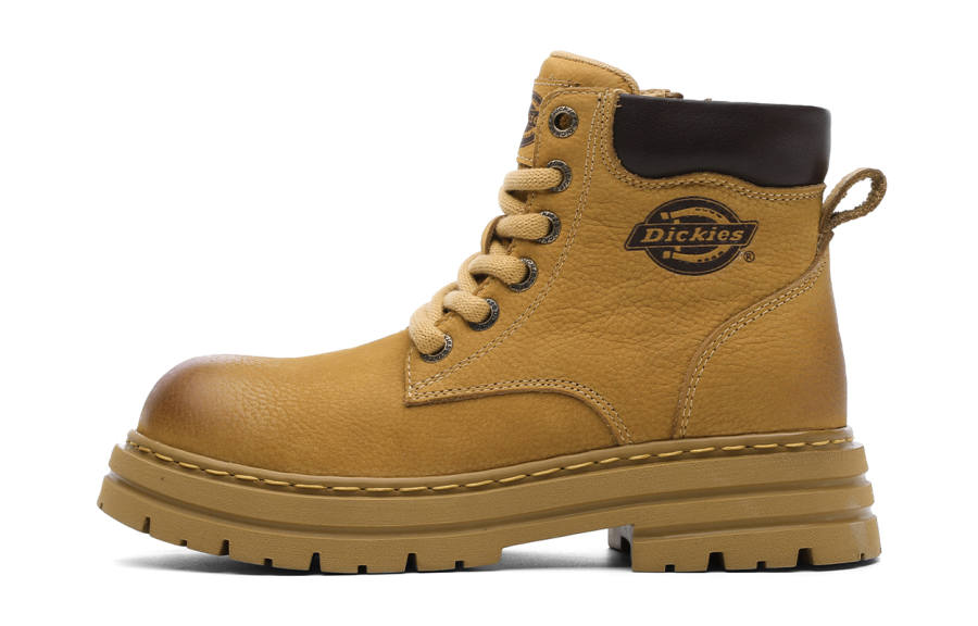 Dickies Slip Resistant, Abrasion Resistant, Height Increasing Kids' Boots Kids' Earth Yellow