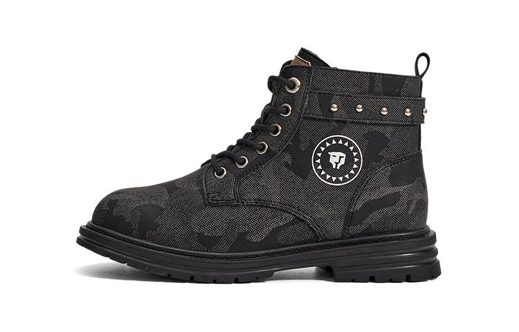 TARANISMETA Campus Combat Boots Collection, Fleece Lined Kids' Boots Teenagers