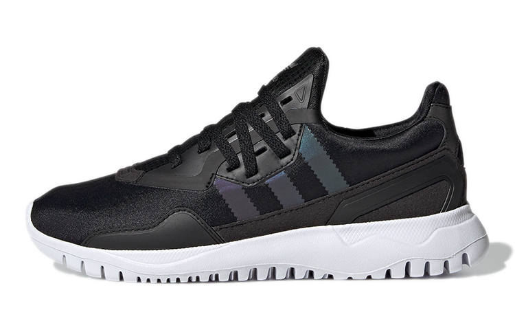 Adidas Originals Flex Collection J Abrasion Resistant Low top Kids' Running Shoes Night Sky