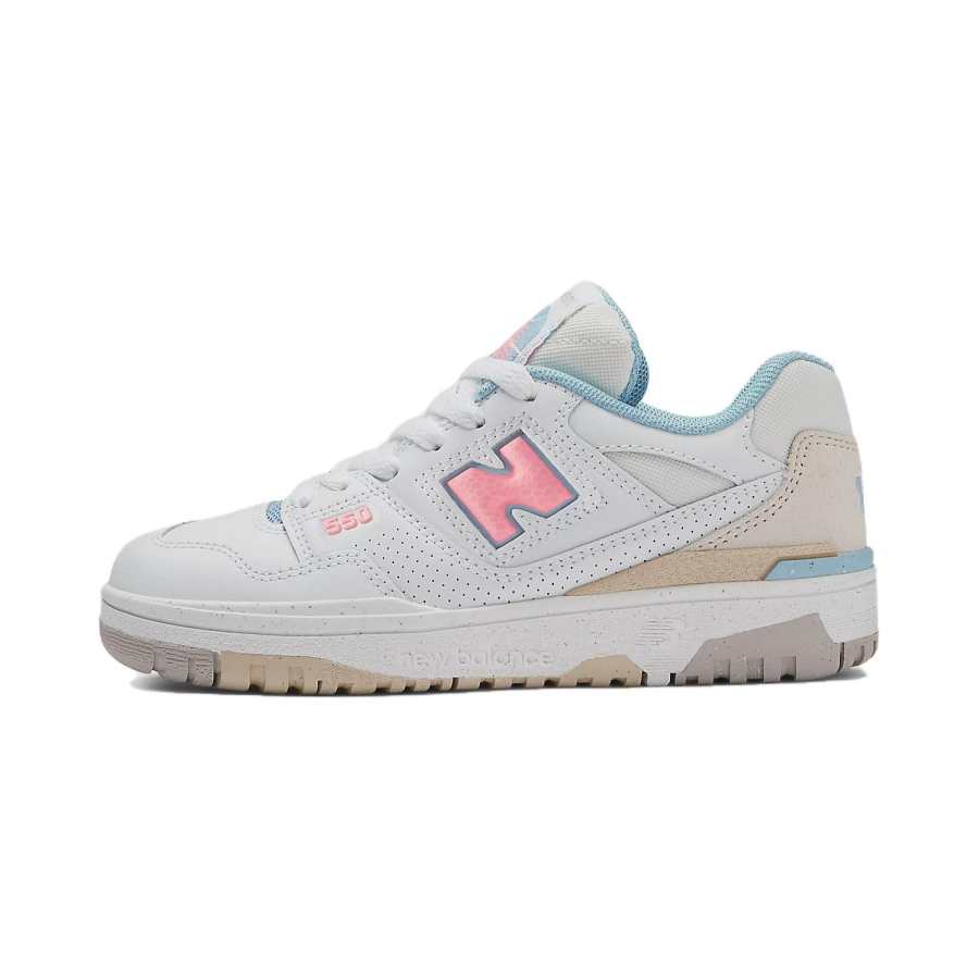 New Balance New Balance NB 550 Low top Kids' Skateboarding Shoes White Children Aged 3 7 Years Old