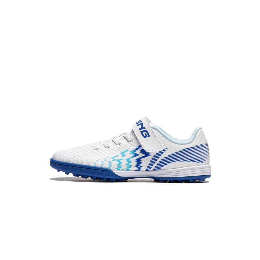 Li-Ning YOUNG Li Ning YOUNG Low top Soccer Shoes White Blue Teenagers