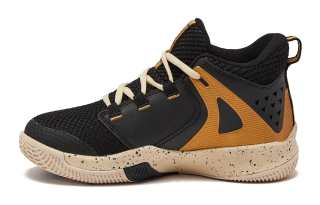 AND1 Revel Slip Resistant Abrasion Resistant Low top Children's Basketball Shoes Black Brown Kids'