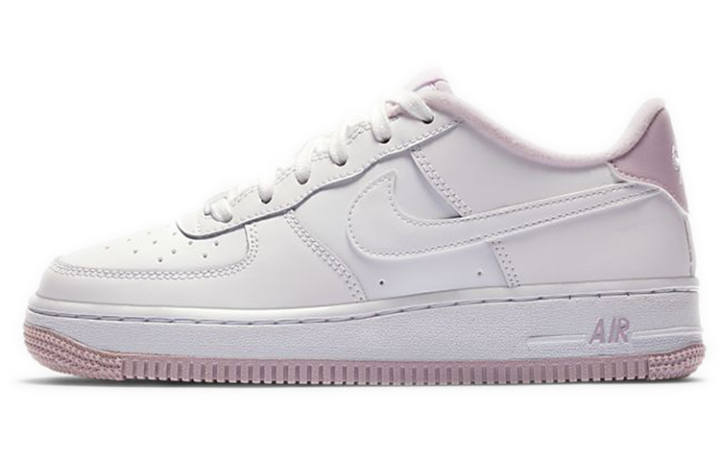 Nike Nike Air Force 1 Leather Low top Skateboard Shoes Pink White Unisex