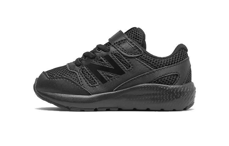 New Balance New Balance NB 570 Comfortable Cushioning Abrasion Resistant Breathable Low top Toddler Shoes Pure Black