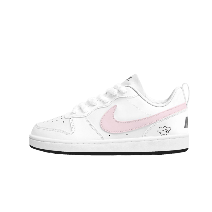 Nike Nike Court Borough Synthetic Leather Slip Resistant Cushioning Abrasion Resistant