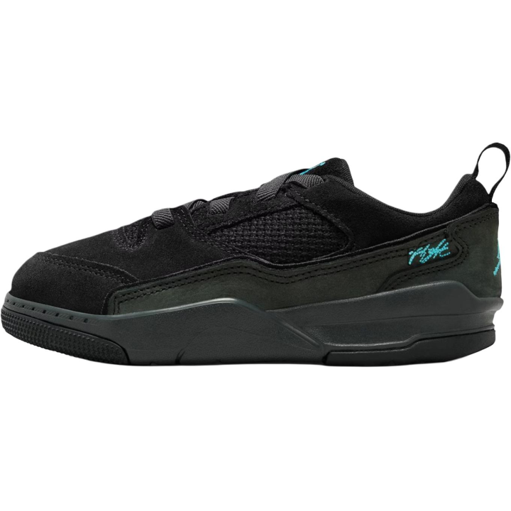 Jordan Jordan FLIGHT COURT Low top Children's Basketball Shoes Black