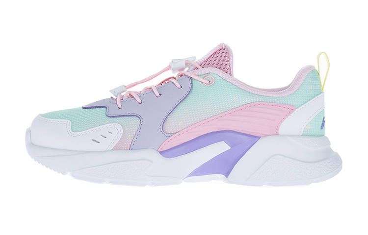 Li-Ning YOUNG Li Ning YOUNG Low top Casual Shoes Aqua Green Purple Teenagers