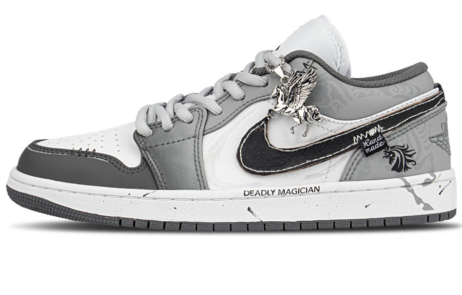 Jordan Jordan Air Jordan 1 Low 'Iron Grey' Abrasion Resistant Quick Dry Abrasion Resistant Quick Dry Low top