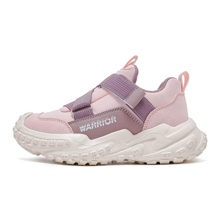Warrior Synthetic Leather Slip Resistant Abrasion Resistant Low top Kids' Running Shoes Kids'