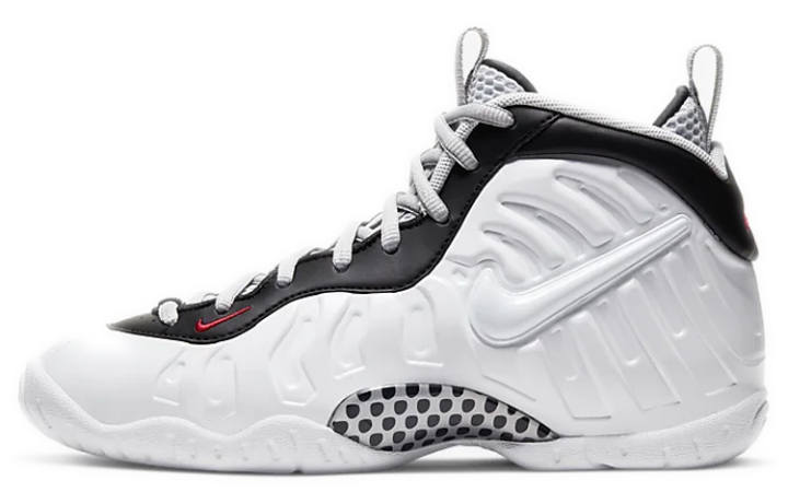 Nike Nike Air Foamposite Pro White Black University Red GS