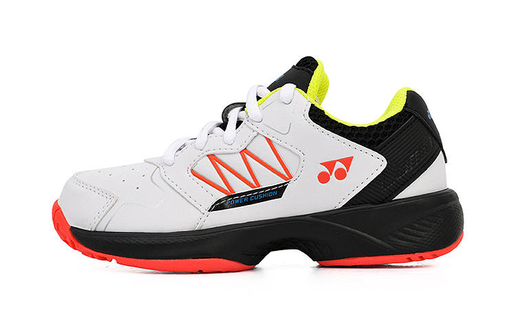 YONEX Tennis Collection Synthetic Leather Waterproof Low top Kids' Training Shoes White Black Kids'