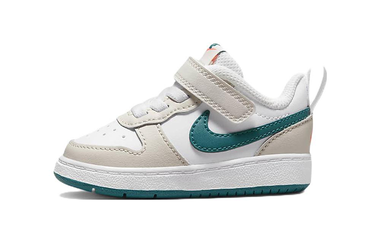 Nike Nike Court Borough Low top Skateboard Shoes Gray White Green Infant And Toddler