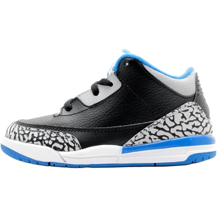 Jordan Jordan Air Jordan 3 Mid top Children's Basketball Shoes Black Kids'