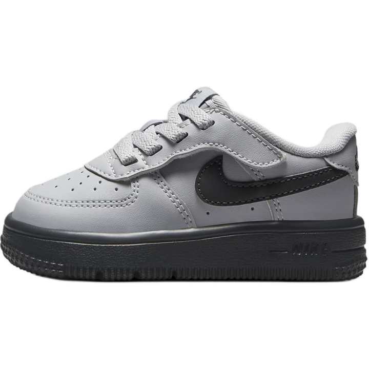 Nike Nike Air Force 1 Slip Resistant Abrasion Resistant Slip Resistant Abrasion Resistant Low top Toddler Shoes Gray Black