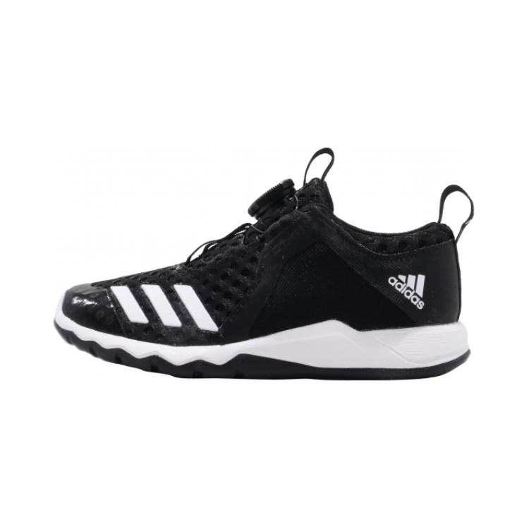 Adidas Adidas Rapidafle Boa Summer.Rdy Comfortable Breathable Low top Kids' Running Shoes Black Children Aged 3 7 Years Old