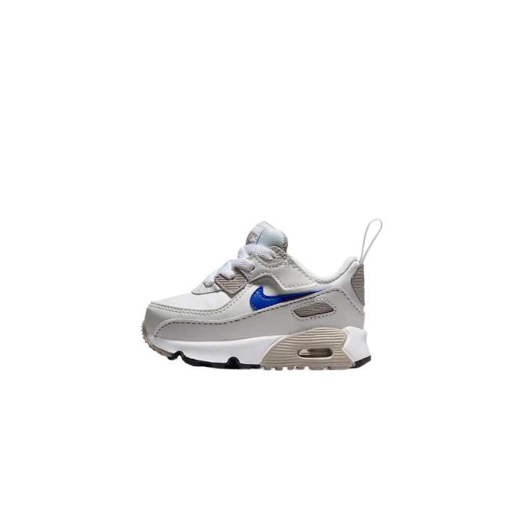Nike Nike Air Max 90 EasyOn Toddler Shoes White Gray Blue Infant And Toddler