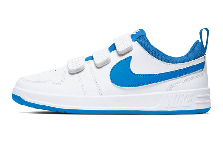 Nike Nike Pico Low top Skateboard Shoes White Blue Unisex
