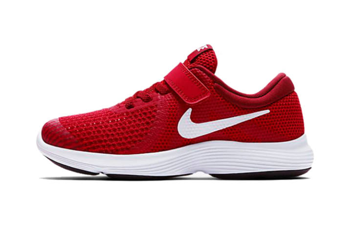 Nike Nike REVOLUTION 4 Cushioning Low top Kids' Running Shoes Red Children Aged 3 7 Years Old
