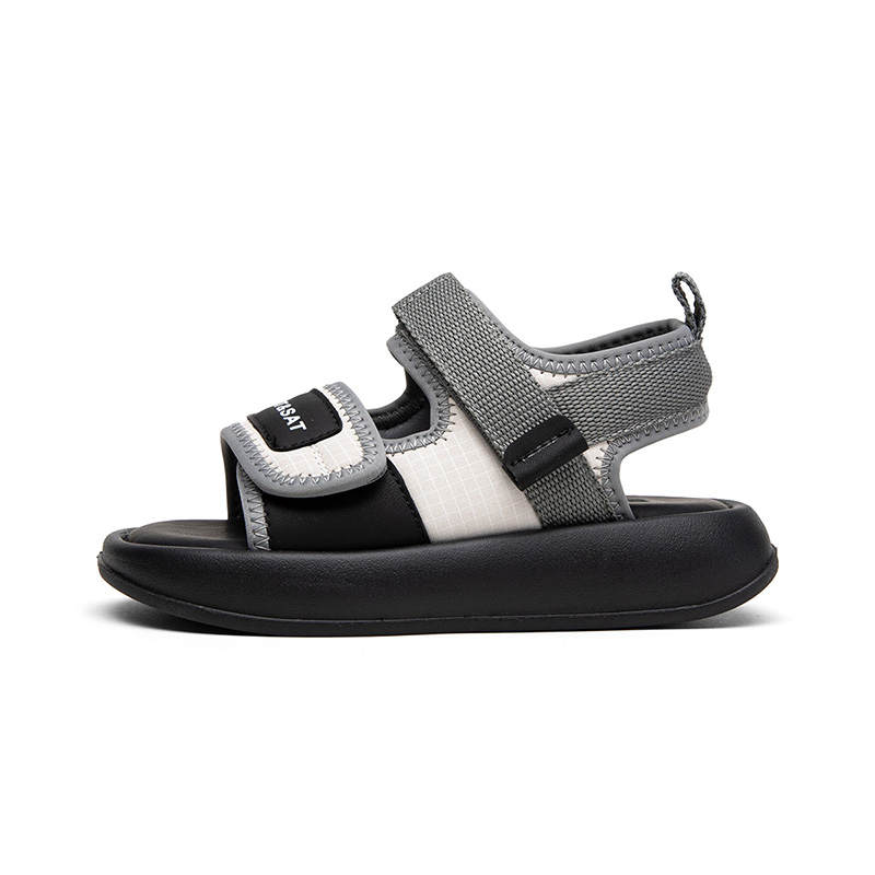 ST&SAT Microfiber Leather Slip Resistant, Abrasion Resistant, Breathable, Lightweight Children's Sandals Kids'
