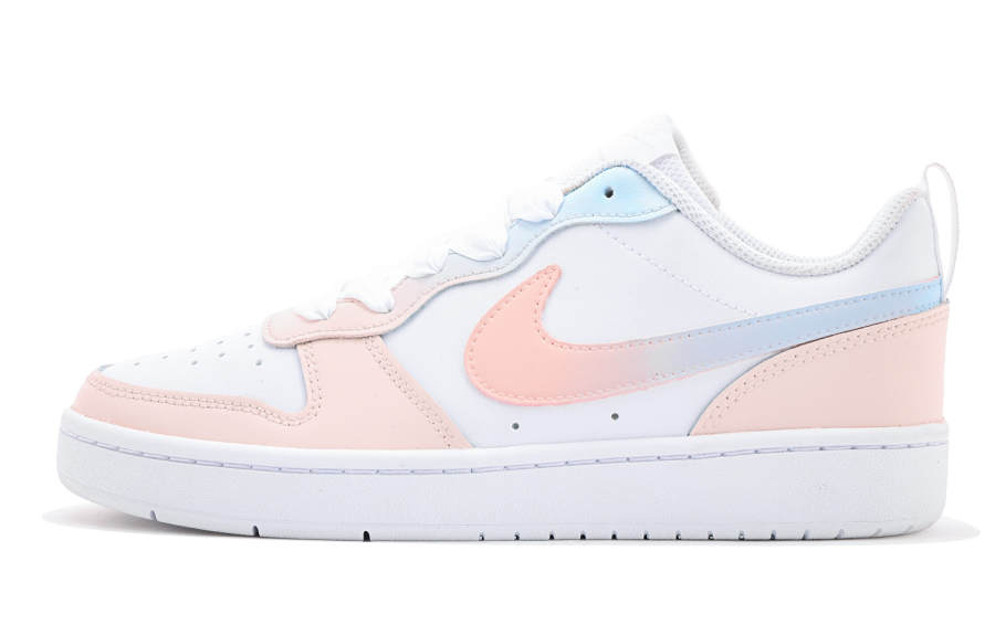 Nike Nike Court Borough Leather Low top Kids' Skateboarding Shoes Pink Teenagers