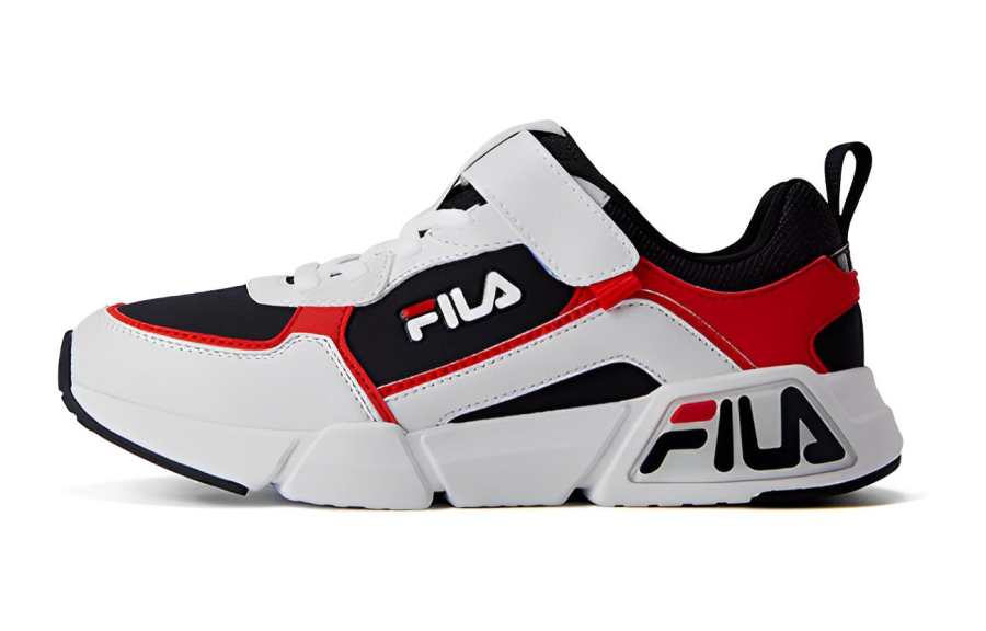 FILA KIDS Rebound Breathable Rebound And Breathable Low top Kids' Running Shoes Black White