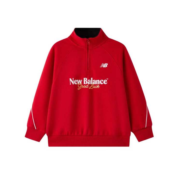 New Balance New Balance Kids Sweatshirts Lapel Moderate
