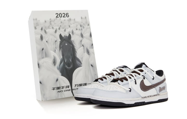Nike Nike Dunk Leather Slip Resistant, Abrasion Resistant, Lightweight Cushioning Low top Kids' Skateboarding Shoes