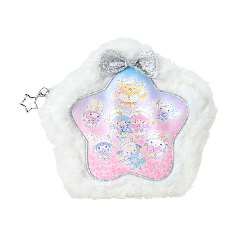 Sanrio Polyester Coin Purse Women's Pink & White
