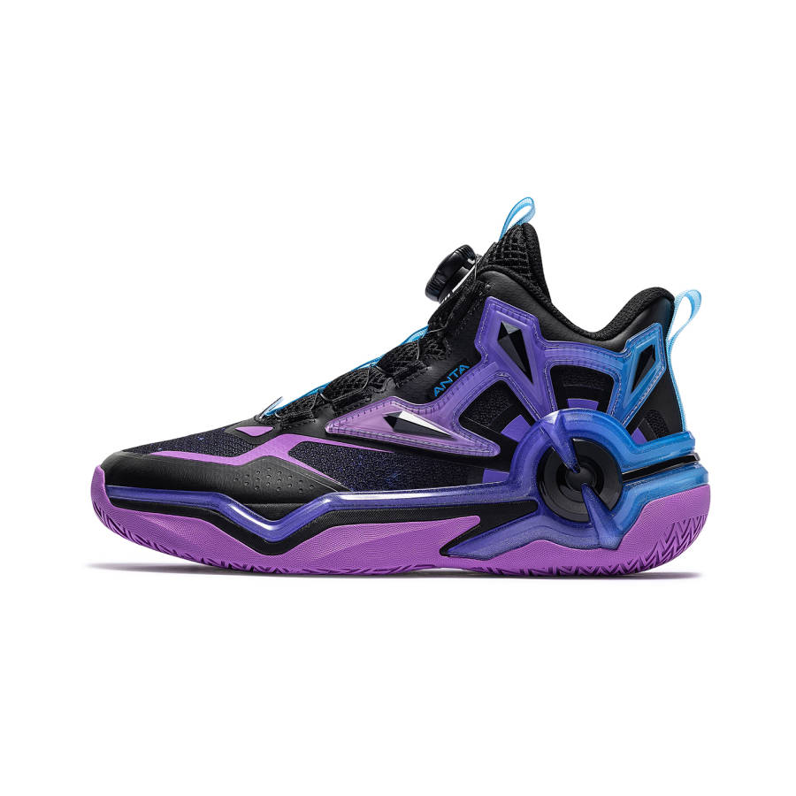 Antakids Textile, Synthetic Leather Slip Resistant Mid top Basketball Shoes Teenagers