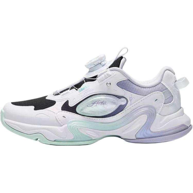 Antakids Fabric Low top Running Shoes White Black Teenagers