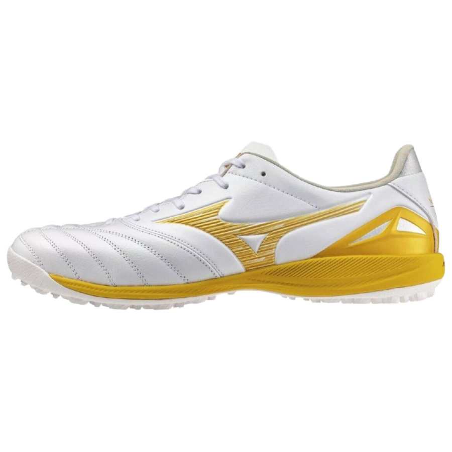 Mizuno Morelia Neo 4 Soccer Shoes Men's White Gold