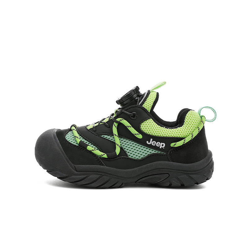 Jeep Explorer 2.0 Synthetic Leather, Textile Slip Resistant Anti Kick Abrasion Resistant Breathable Outdoor Shoes Kids'