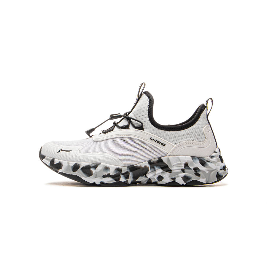 Li-Ning YOUNG Li Ning YOUNG Sports Lifestyle Collection Outdoor Versatile Low top Kids Lifestyle Shoes Standard White Kids'