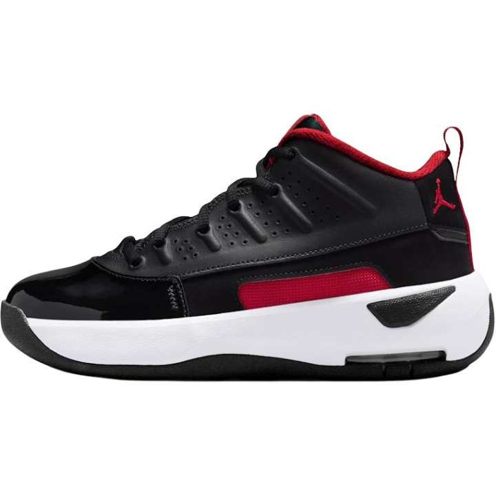 Jordan Jordan Max Aura 7 Mid top Basketball Shoes Black Red Unisex