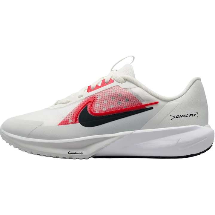 Nike Nike SONIC FLY Low top Running Shoes White Red Unisex