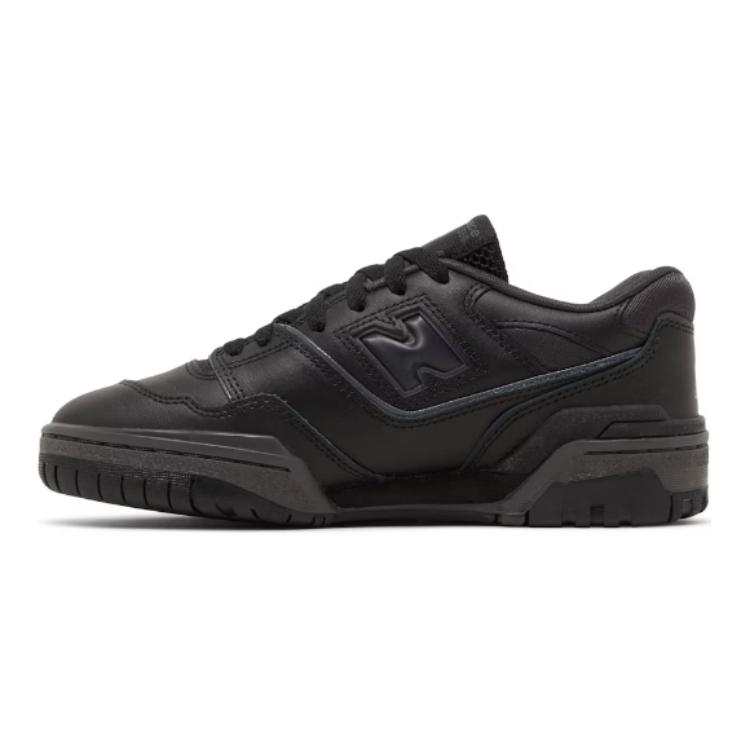 New Balance New Balance NB 550 Bungee Lace Versatile And Complementary Low top Kids' Skateboarding Shoes Black Kids'
