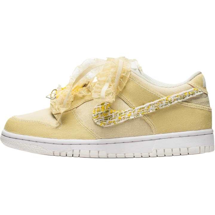 Nike Nike Dunk Low top Kids' Skateboarding Shoes Apricot Unisex