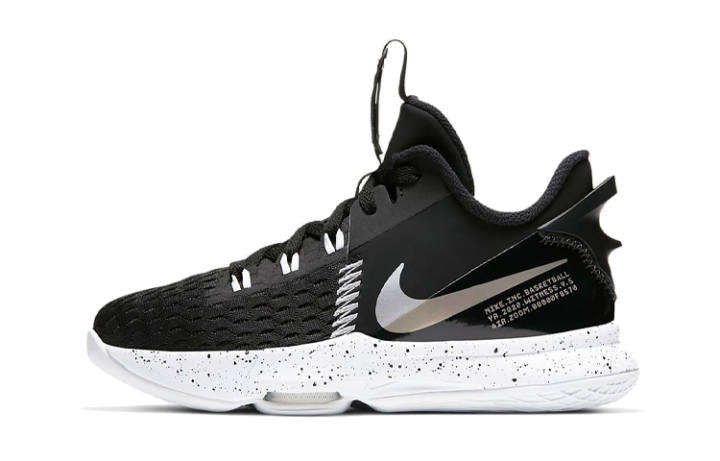 Nike Nike LeBron Witness 5 Black Metallic Silver GS