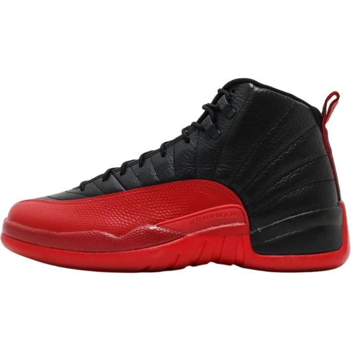 Jordan Jordan Air Jordan 12 Low top Basketball Shoes Black Red Unisex