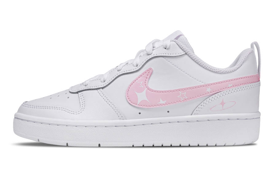 Nike Nike Court Borough NearLink Leather Slip Resistant Abrasion Resistant Slip Resistant Abrasion Resistant Low top