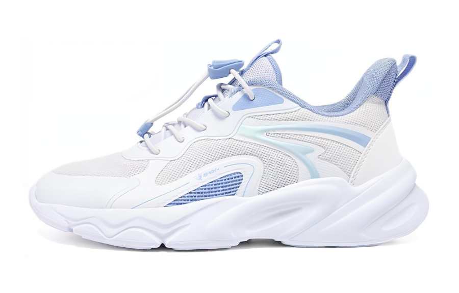 361°KIDS Versatile Low top Casual Shoes White Blue Teenagers