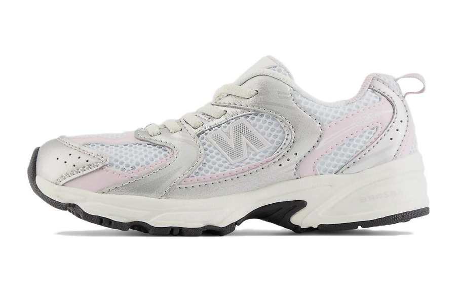 New Balance New Balance NB 530 Bungee Cushioning, Wear Resistant Low top Kids' Running Shoes Metallic Silver Kids'