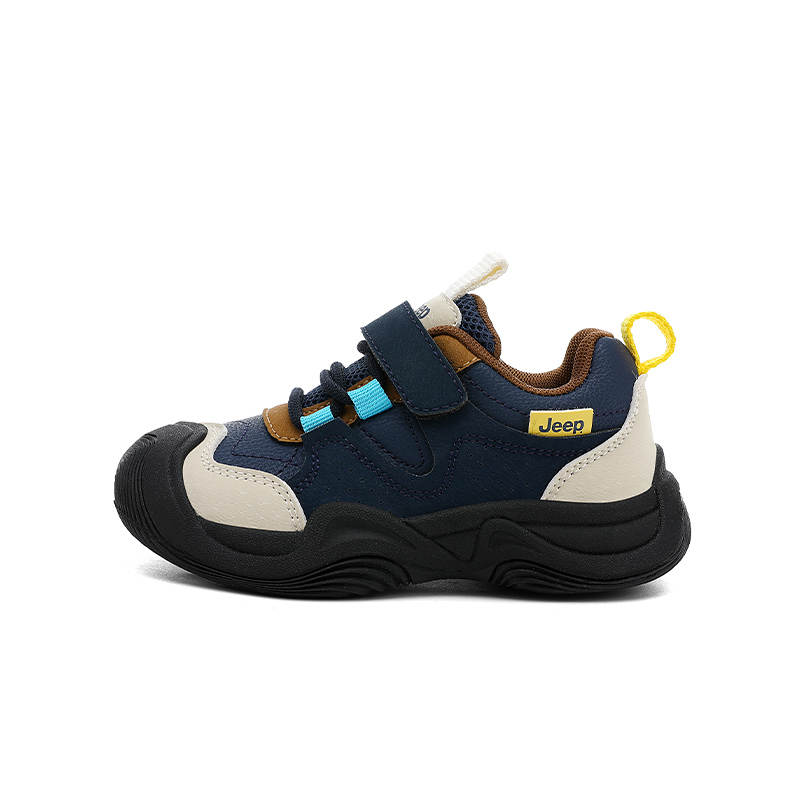 Jeep Low top Casual Shoes Dark Blue Beige Kids'