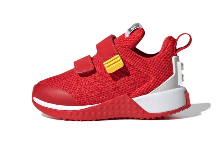 Adidas LEGO x Adidas Sport Pro Abrasion Resistant Low top Toddler Shoes Red Infant And Toddler
