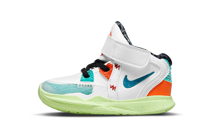 Nike Nike Kyrie 8 Infinity Performance Basketball Shoes Mid top Toddler Shoes White Green Infant And Toddler