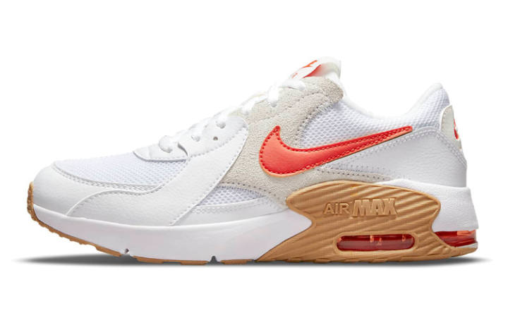Nike Nike Air Max Excee Low top Running Shoes White Gray Orange Multicolor Unisex