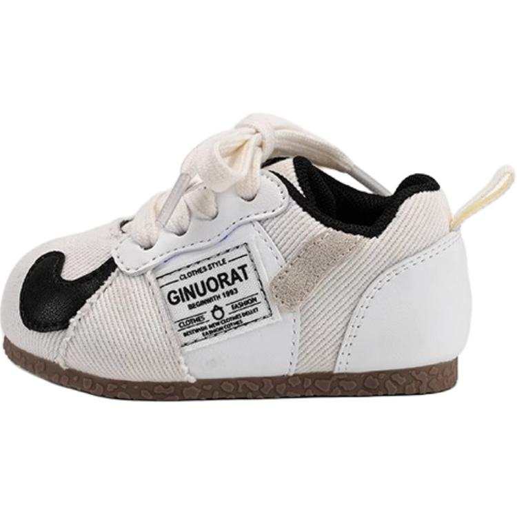 QINUOSHU Slip Resistant Anti Kick Low top Kids Lifestyle Shoes Beige Kids'
